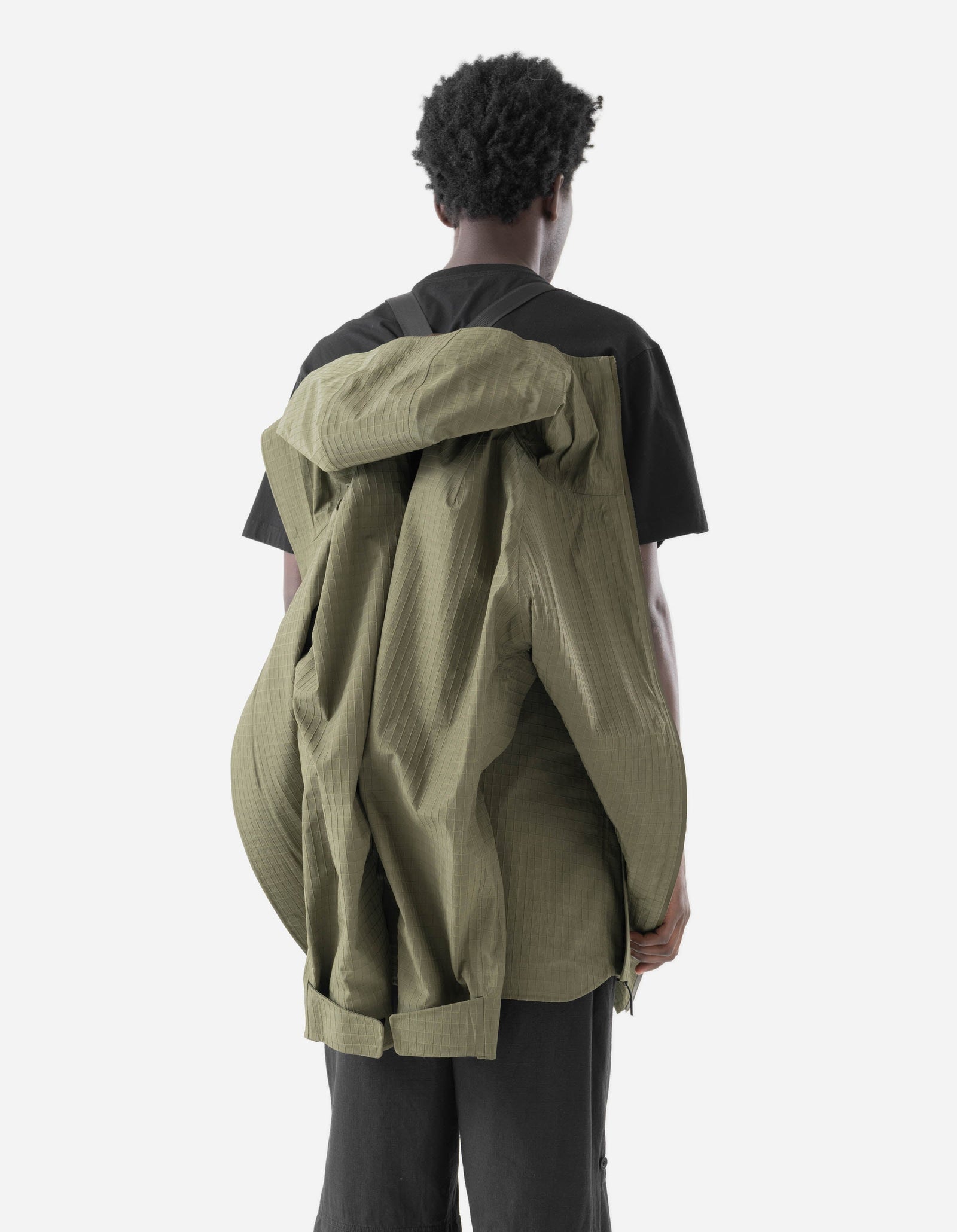 7200 Waterproof Tech Long Parka Olive OG-107F