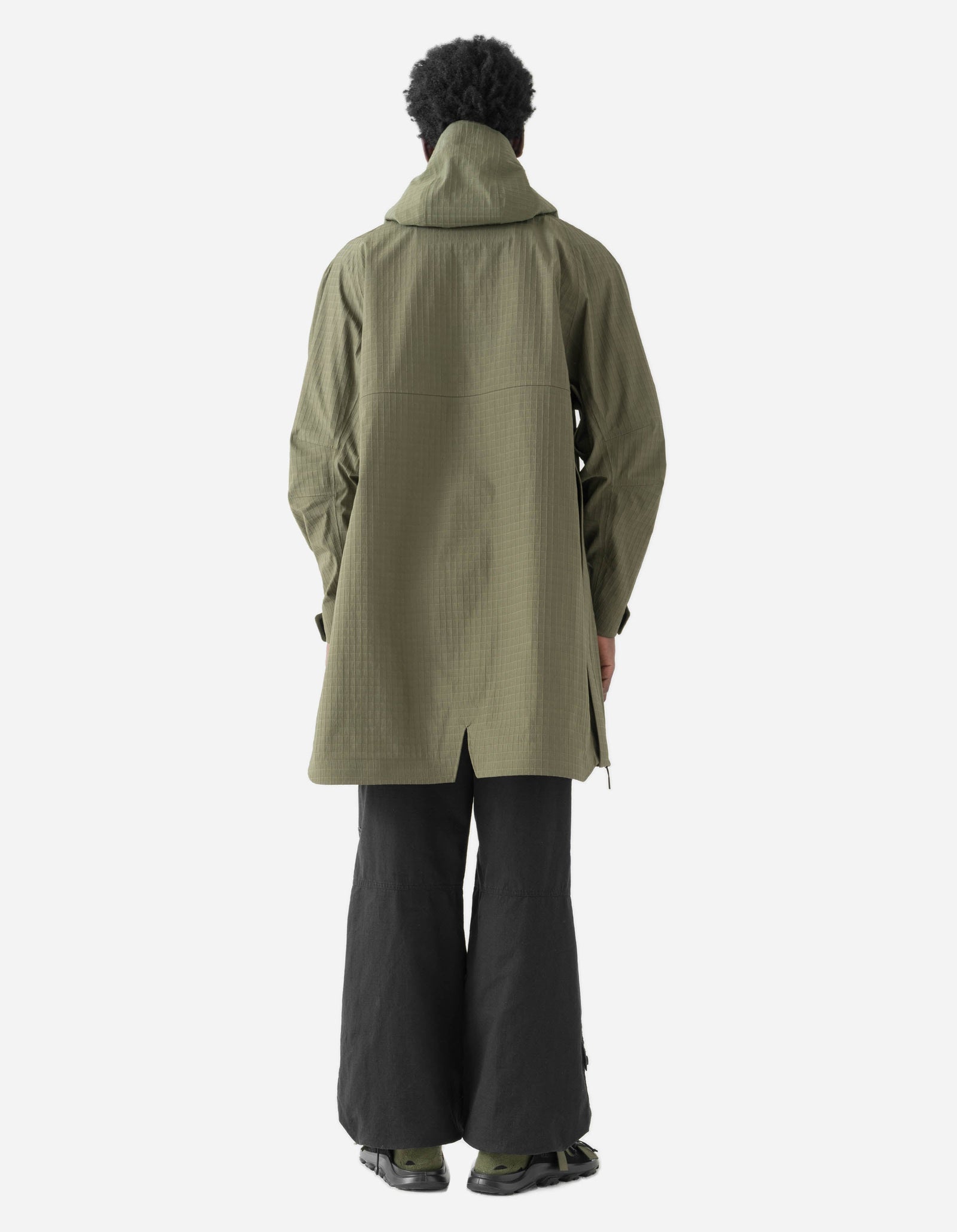 7200 Waterproof Tech Long Parka Olive OG-107F