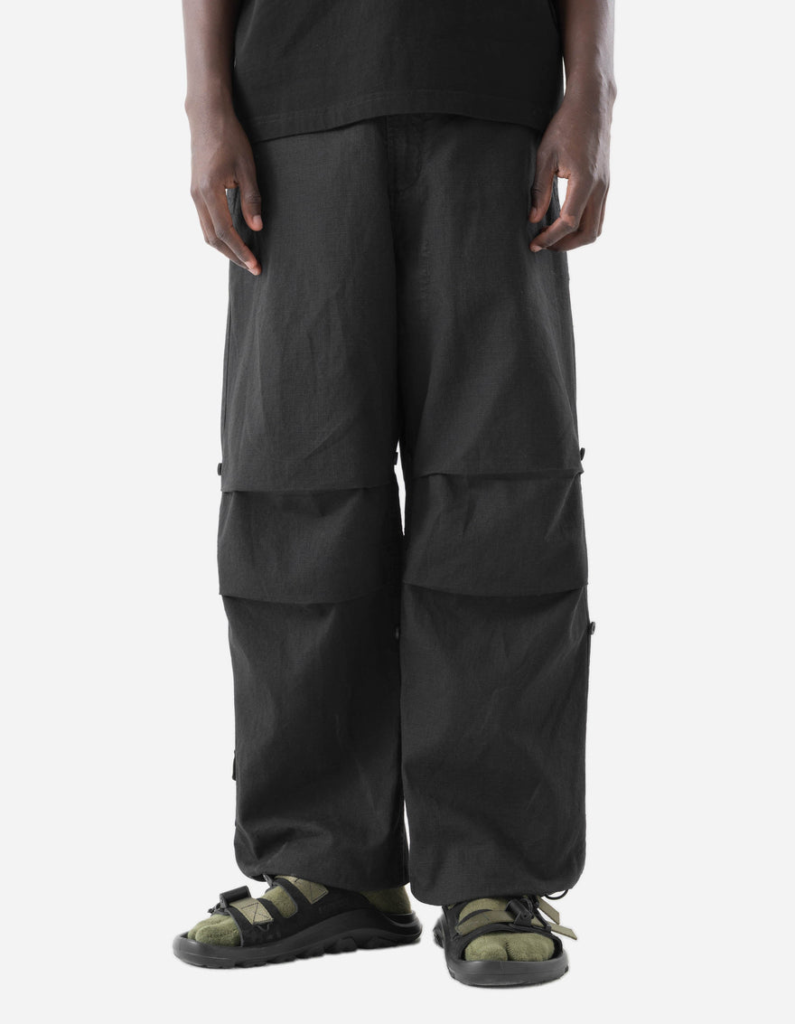 7218 Hemp Ripstop Loose Snopants Black