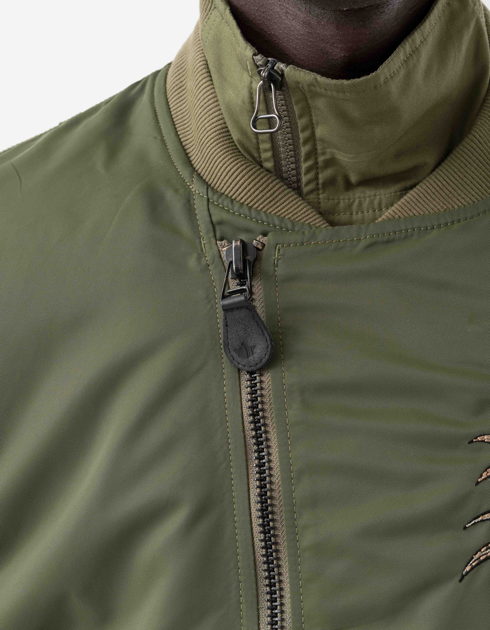 7231 Fire Kirin Tour Asym L2B Jacket Olive