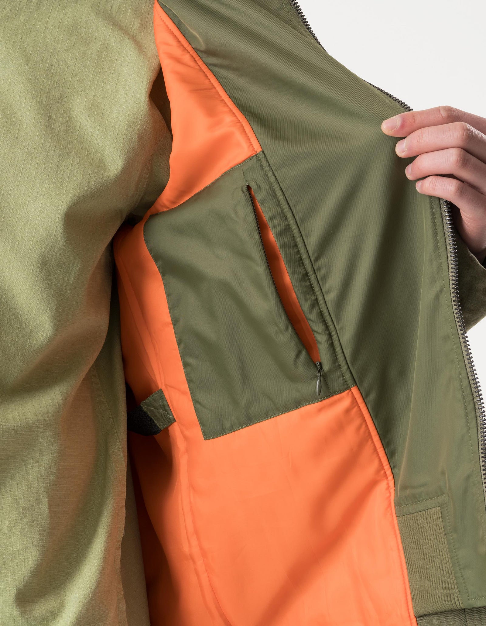 7213 Duality L2-B Flight Kimono Olive OG-107F