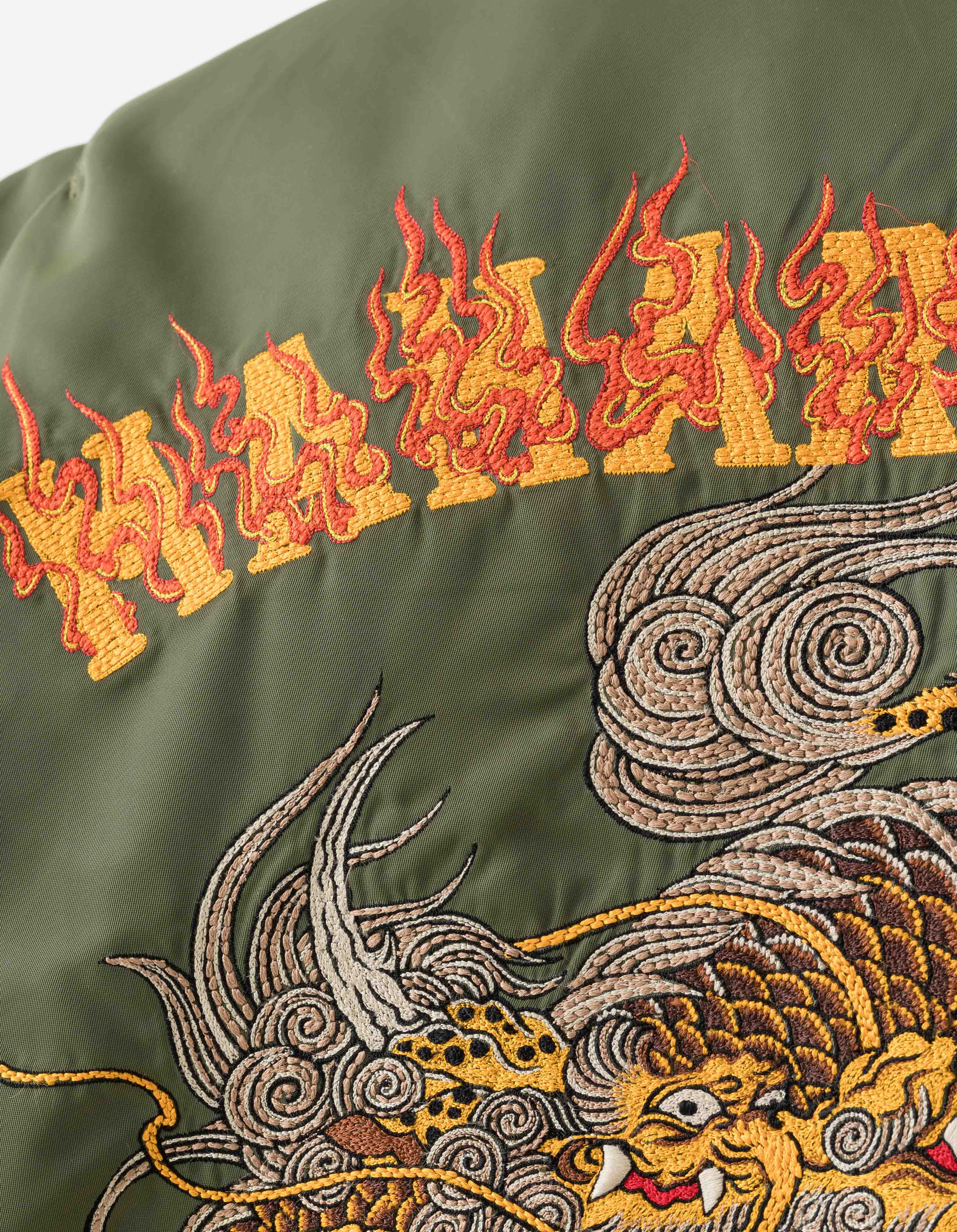 7231 Fire Kirin Tour Asym L2B Jacket Olive – Maharishi