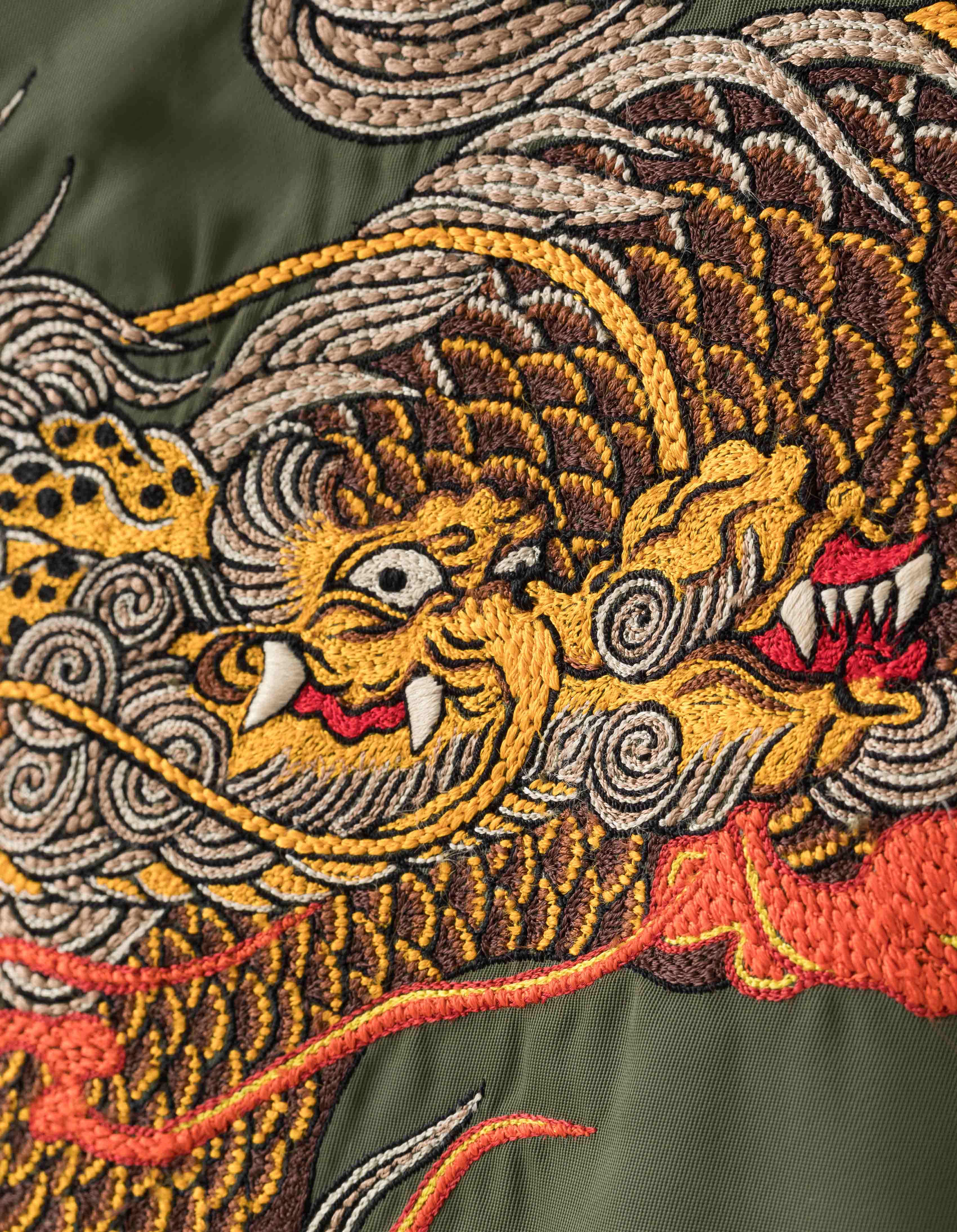7231 Fire Kirin Tour Asym L2B Jacket Olive – Maharishi
