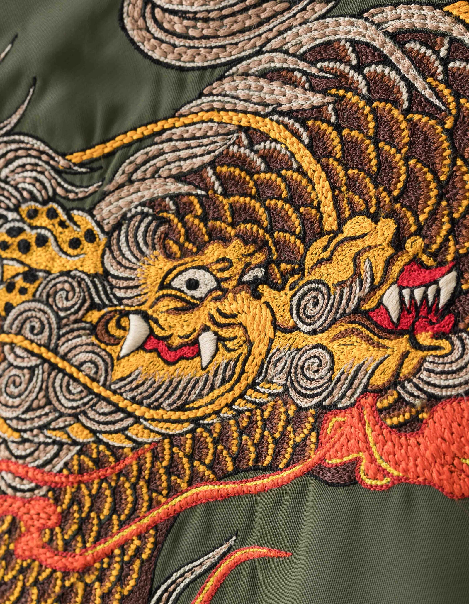 7231 Fire Kirin Tour Asym L2B Jacket Olive