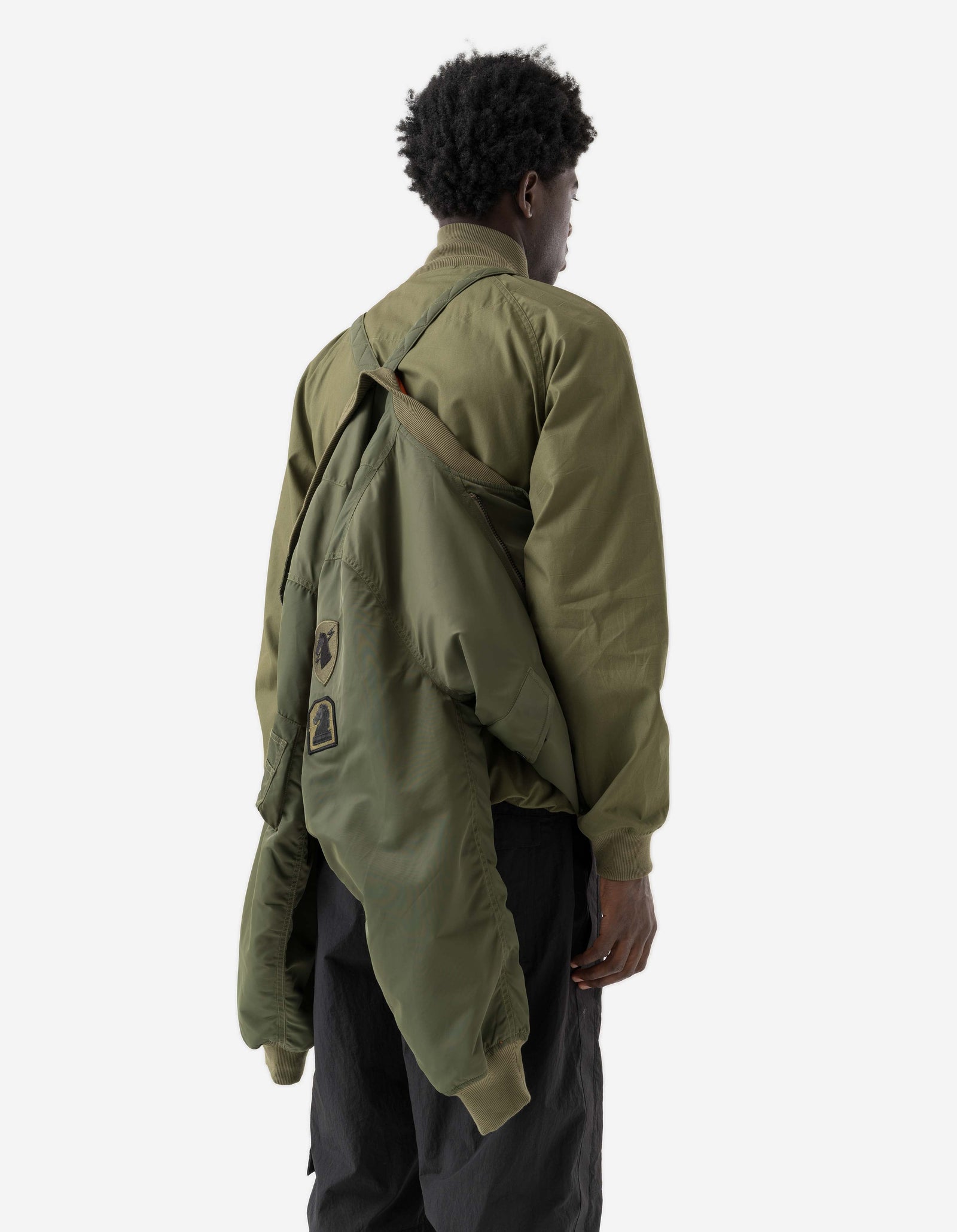 7231 Fire Kirin Tour Asym L2B Jacket Olive