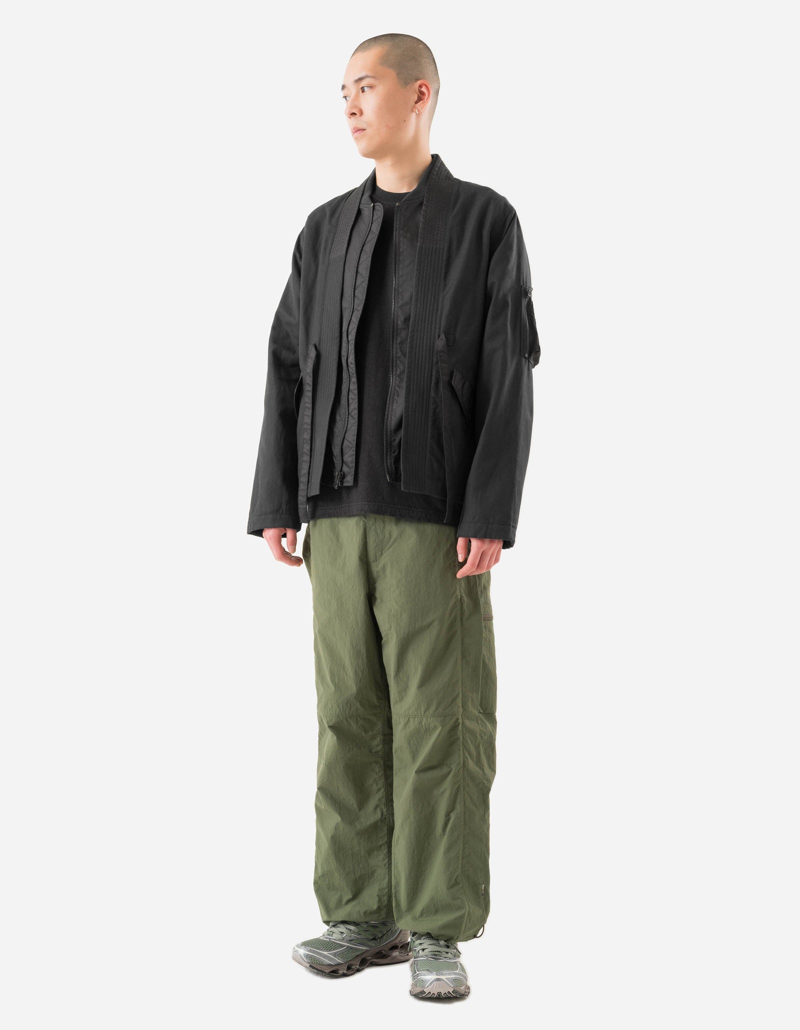 7213 Duality L2-B Flight Kimono Black