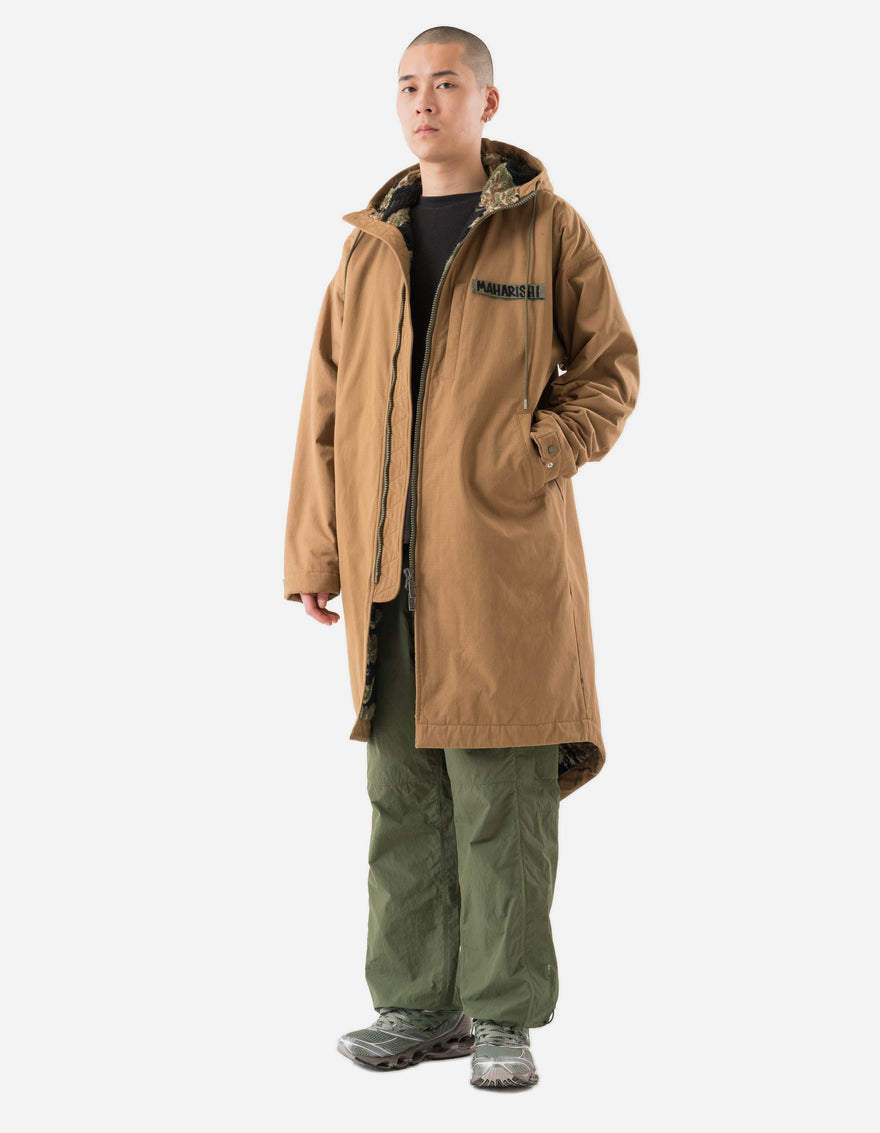 7214 Beach Fishtail Parka Coyote