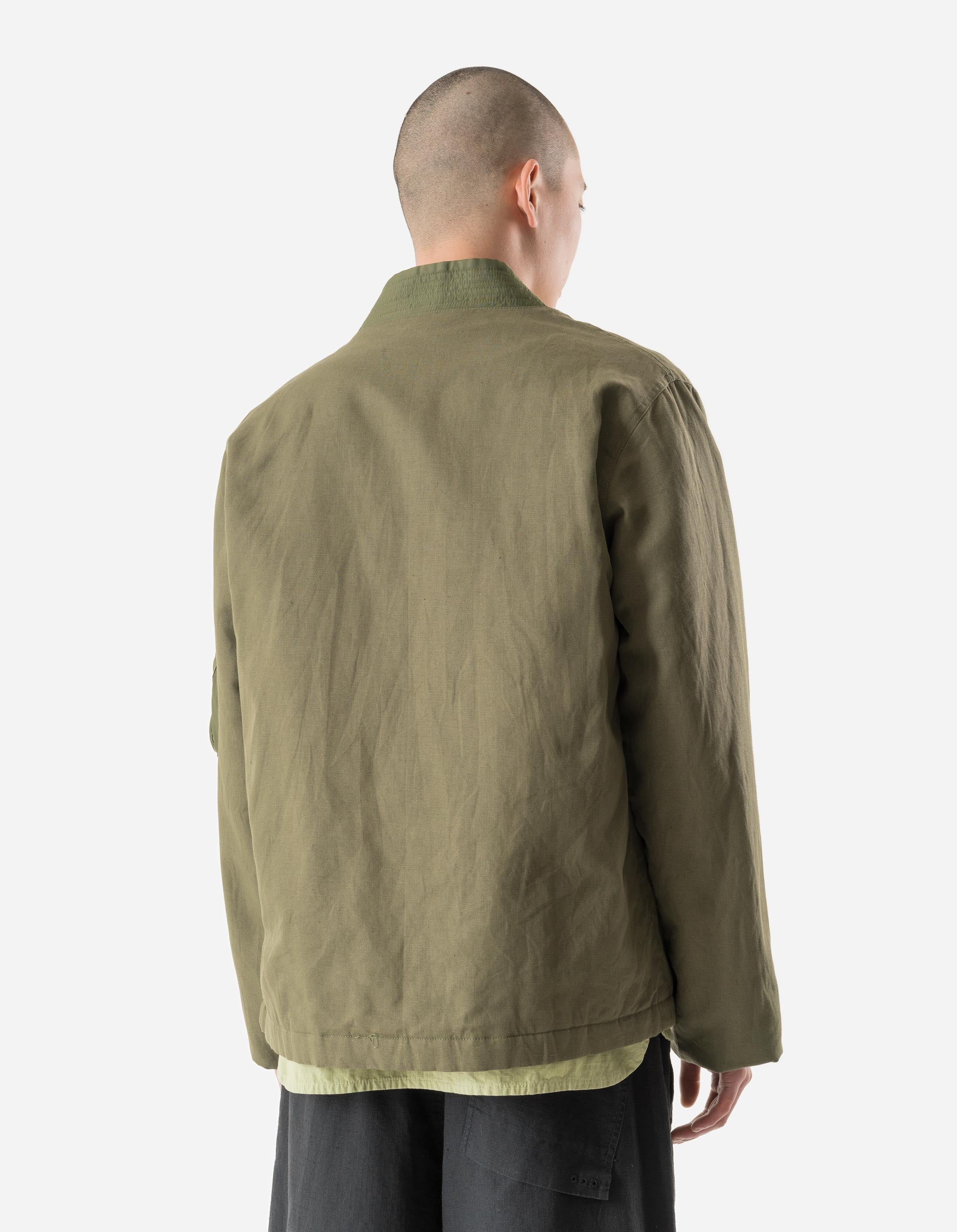 7213 Duality L2-B Flight Kimono Olive OG-107F – Maharishi