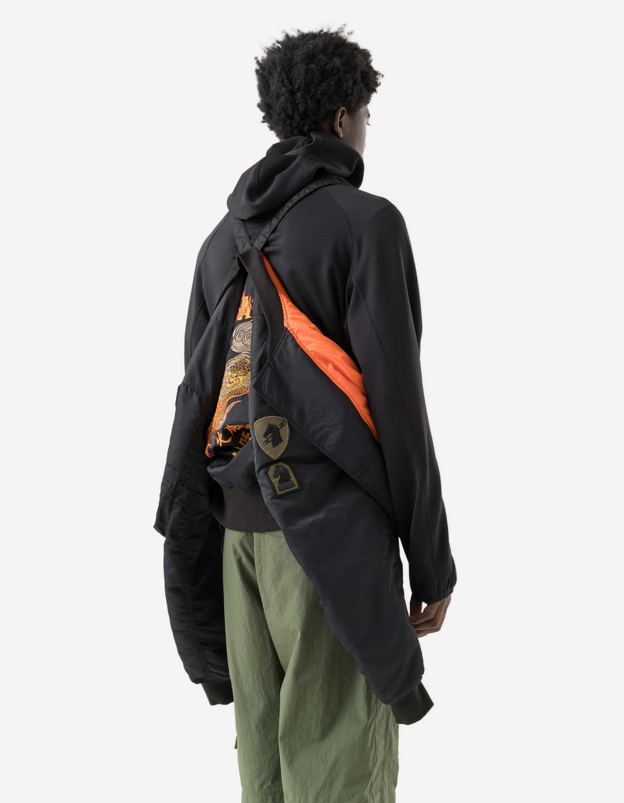 7231 Fire Kirin Tour Asym L2B Jacket Black