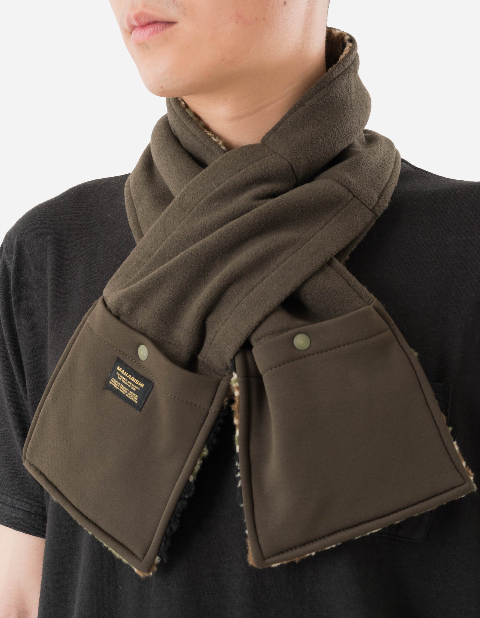 7160 Bonsai Tigerstripe Scarf Mint Gold