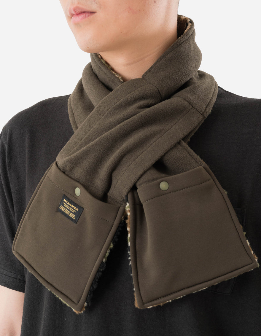 7160 Bonsai Tigerstripe Scarf Mint Gold