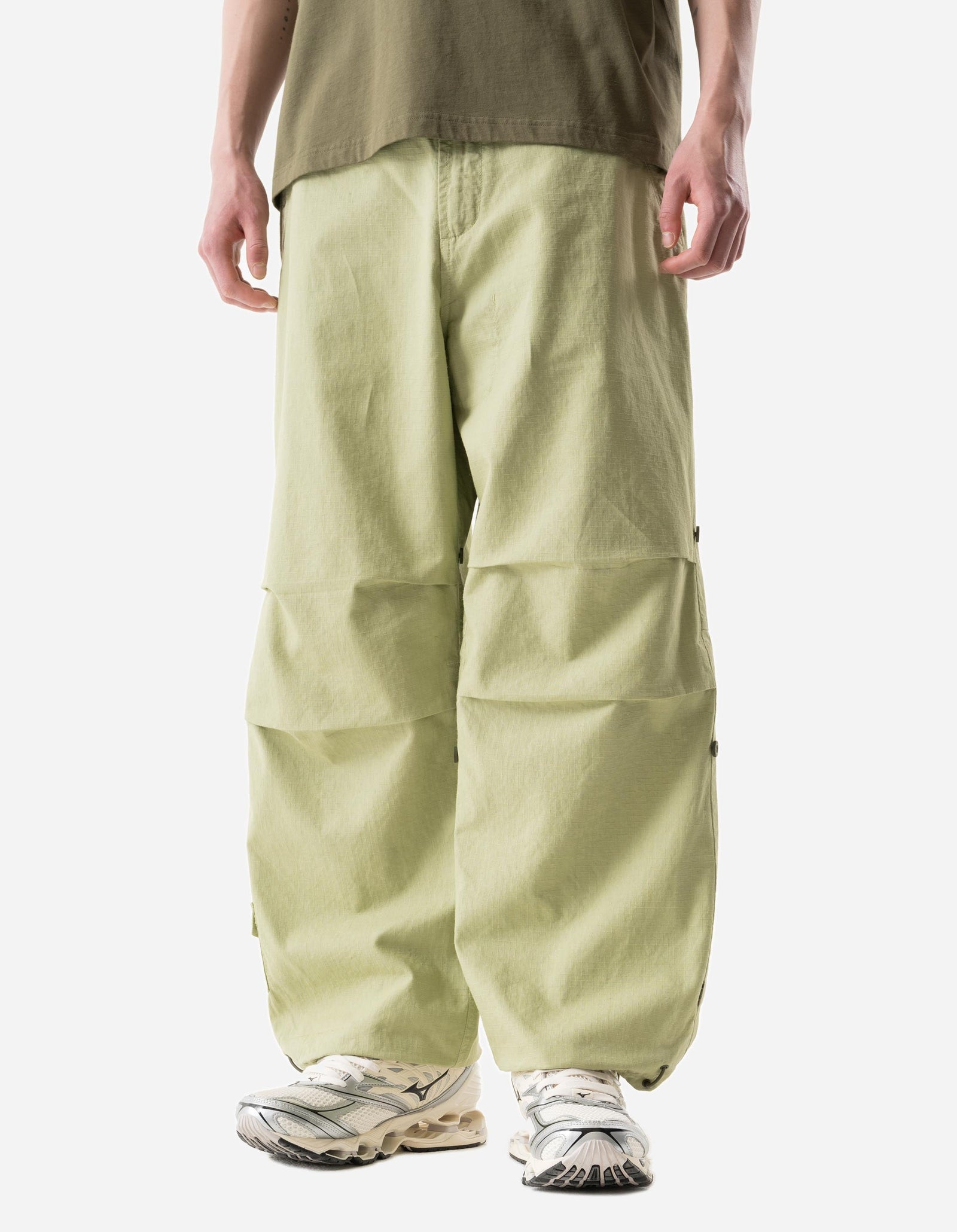 7218 Hemp Ripstop Loose Snopants Moss Green