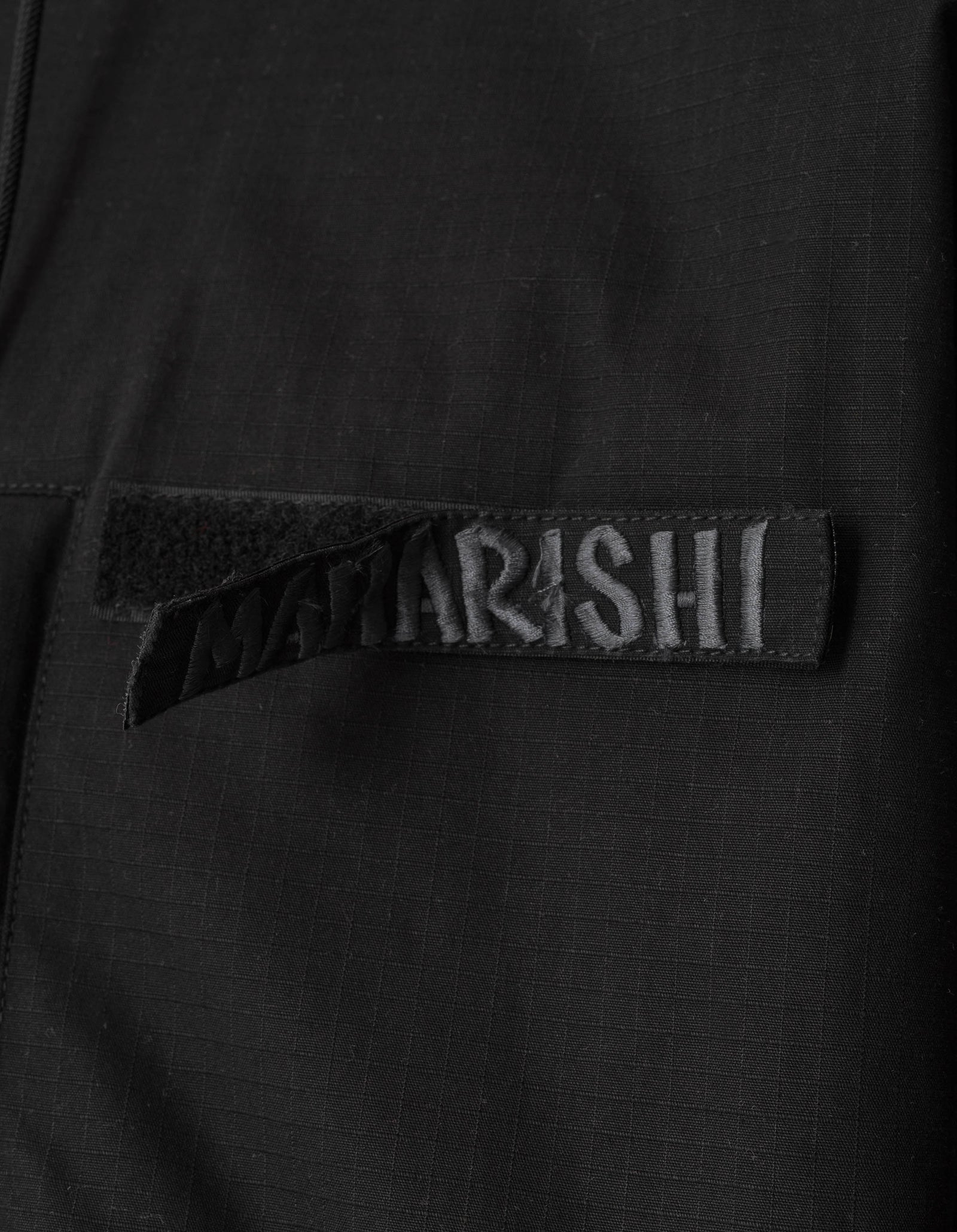 7214 Beach Fishtail Parka Black