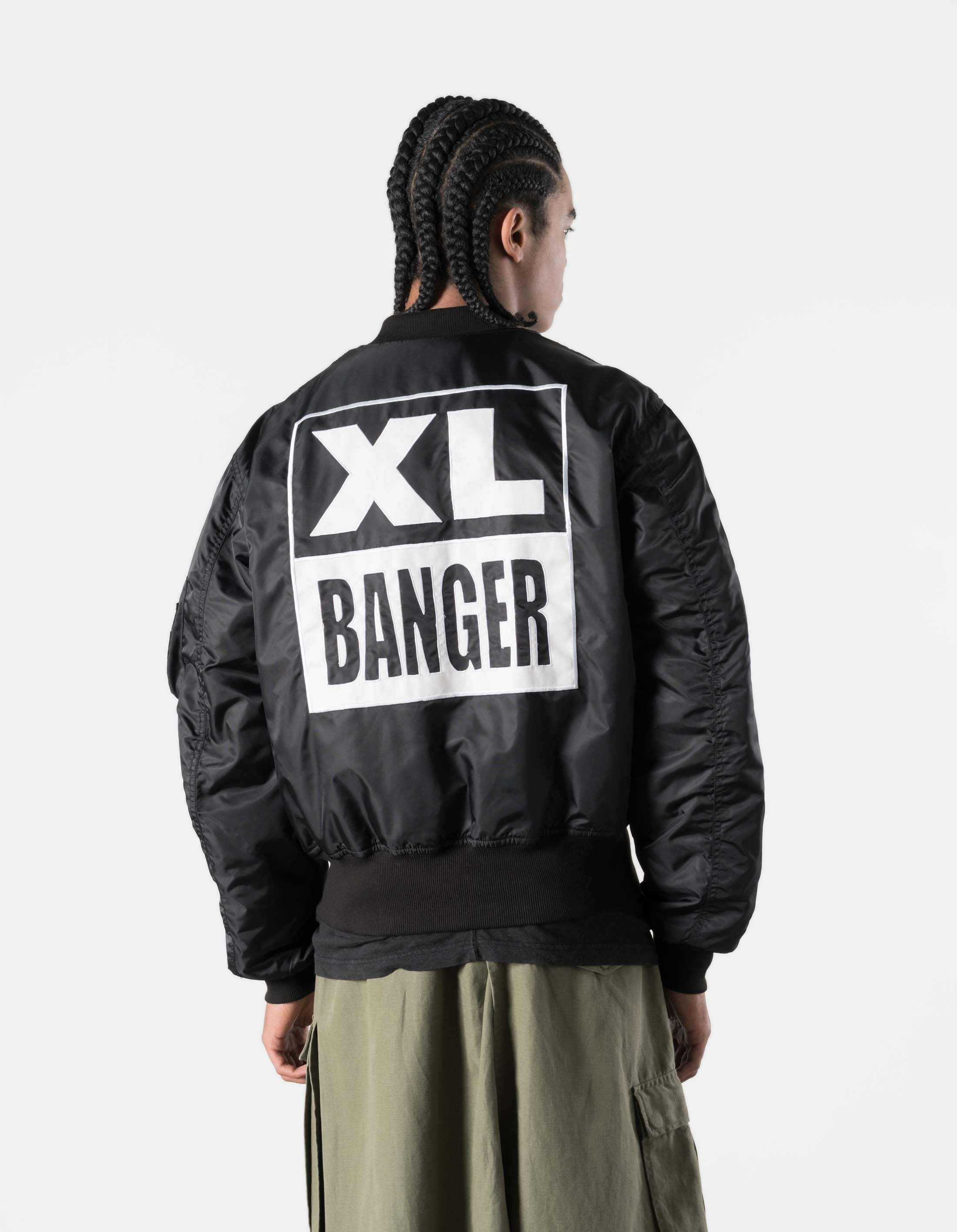 7327 Sports Banger XL MA1 Jacket Black – Maharishi