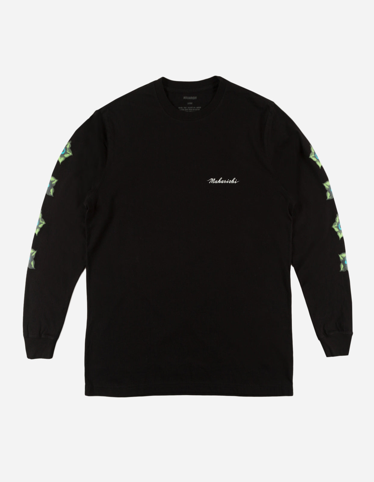9101 Pax Cultura L/S T-Shirt Black