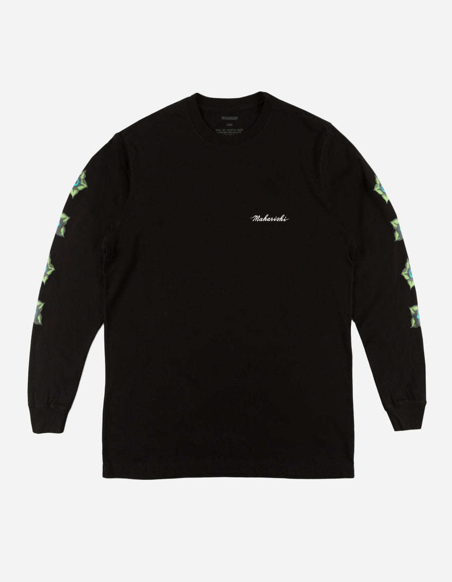 9101 Pax Cultura L/S T-Shirt Black