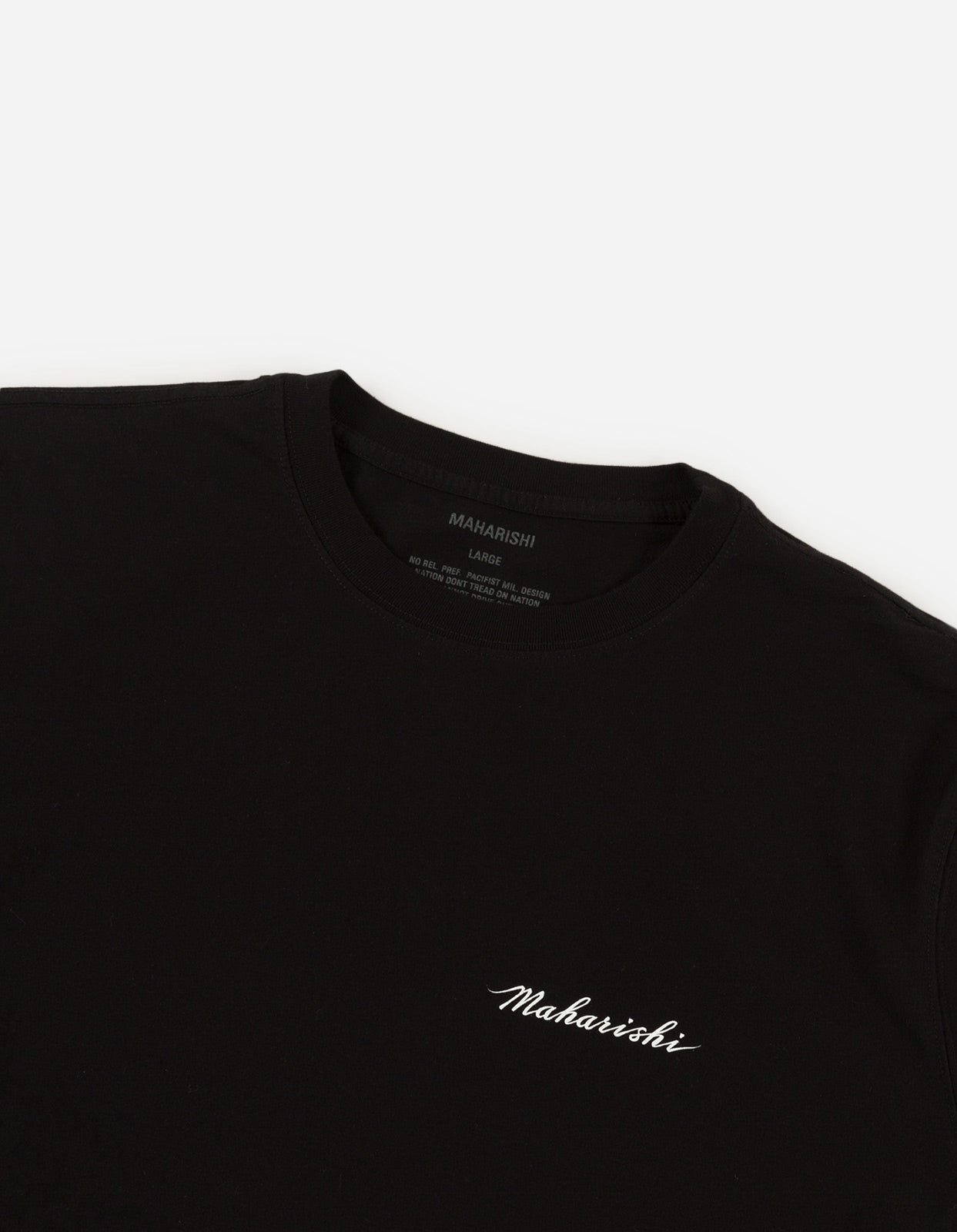 9101 Pax Cultura L/S T-Shirt Black