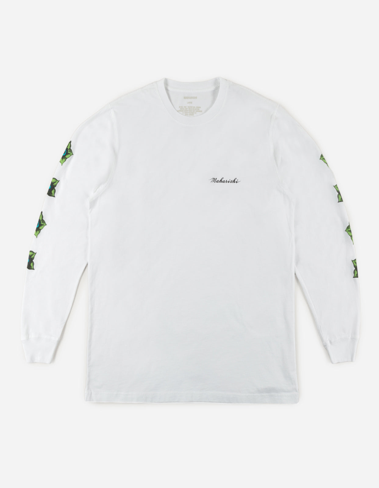 9101 Pax Cultura L/S T-Shirt White