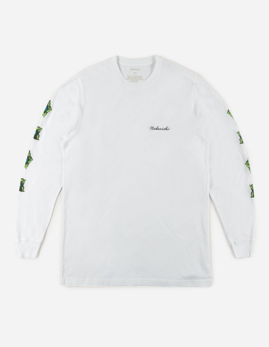 9101 Pax Cultura L/S T-Shirt White