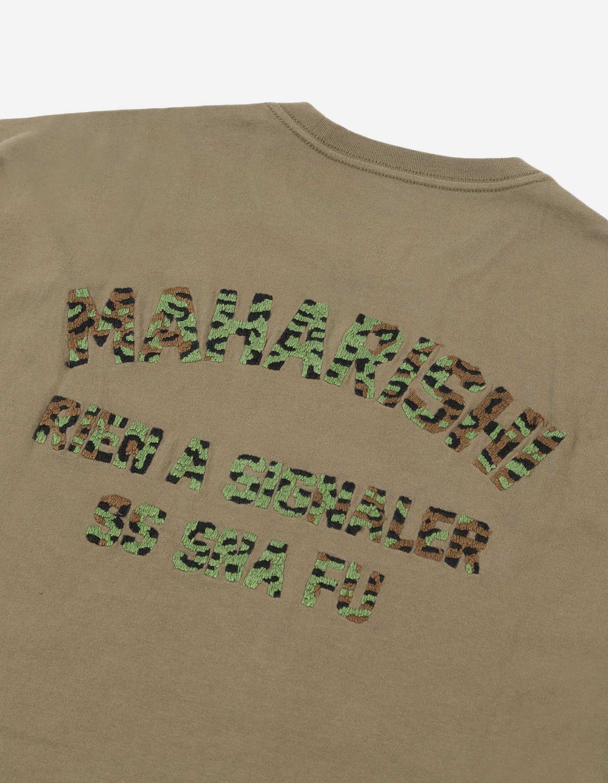 7330 Signaler L/S T-Shirt Maha Olive
