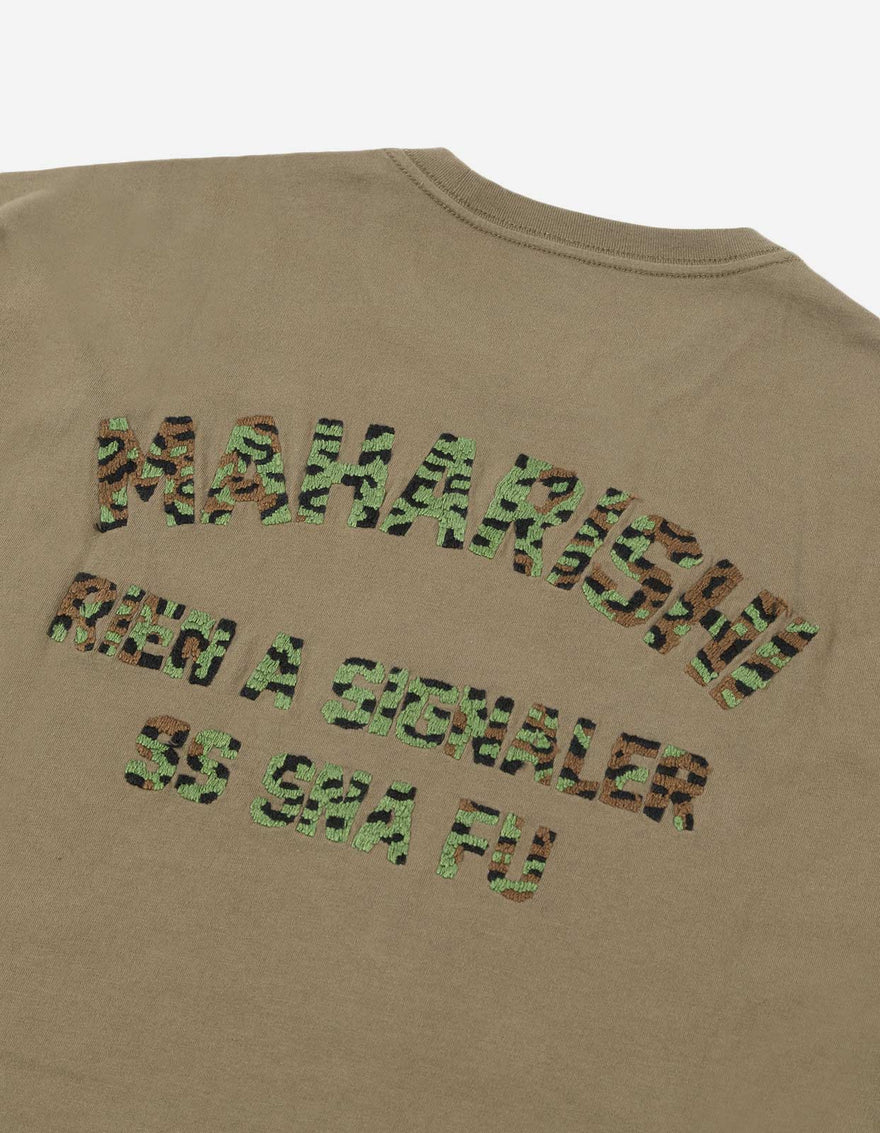 7330 Signaler L/S T-Shirt Maha Olive