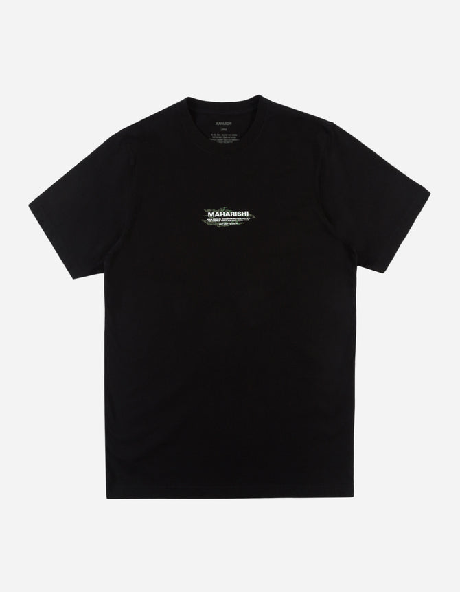 9026 Tigard Miltype T-Shirt Black