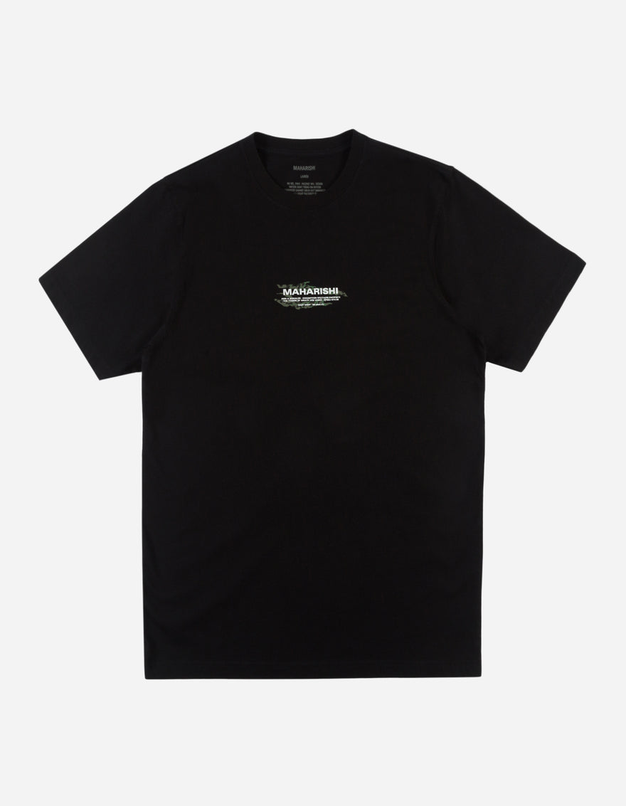 9026 Tigard Miltype T-Shirt Black