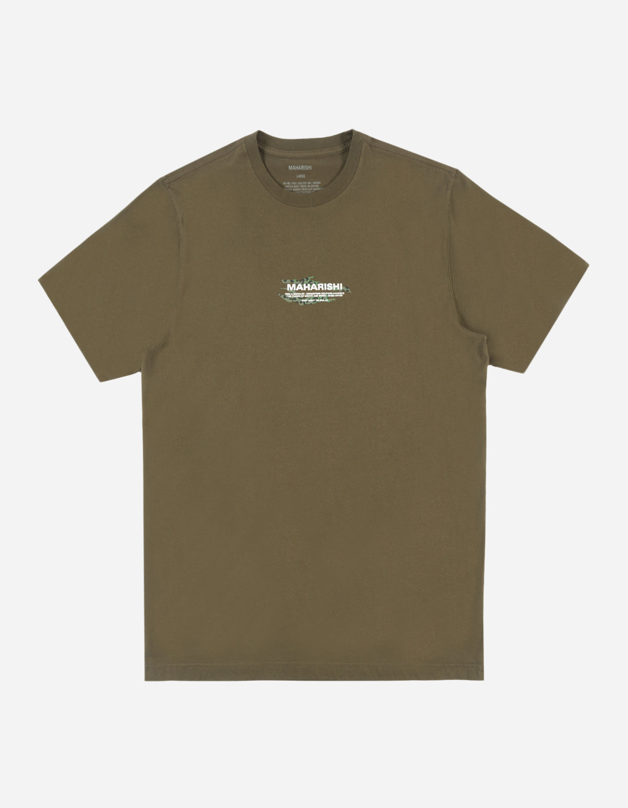 9026 Tigard Miltype T-Shirt Mill Olive