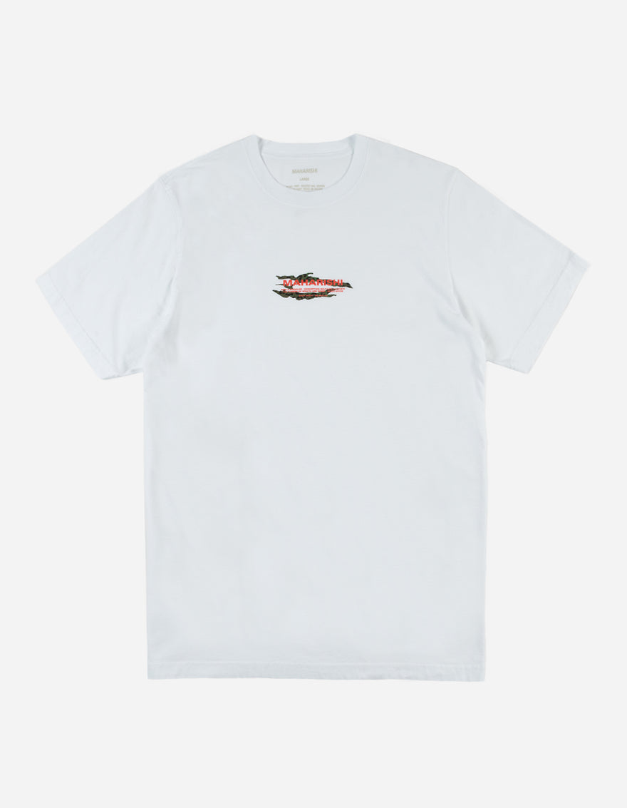 9026 Tigard Miltype T-Shirt White