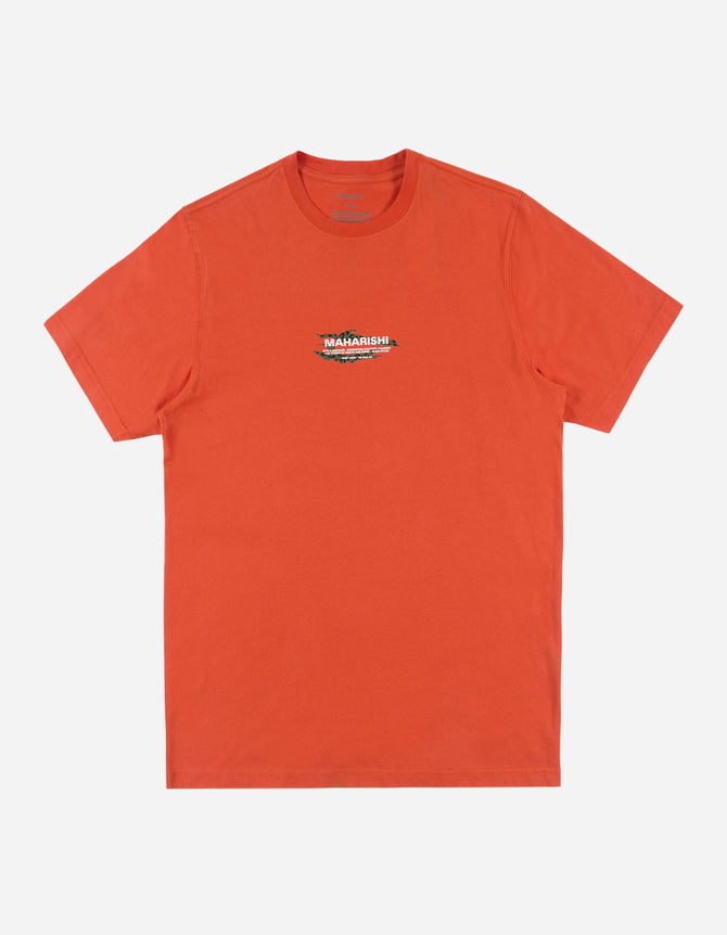 9026 Tigard Miltype T-Shirt Blaze Orange