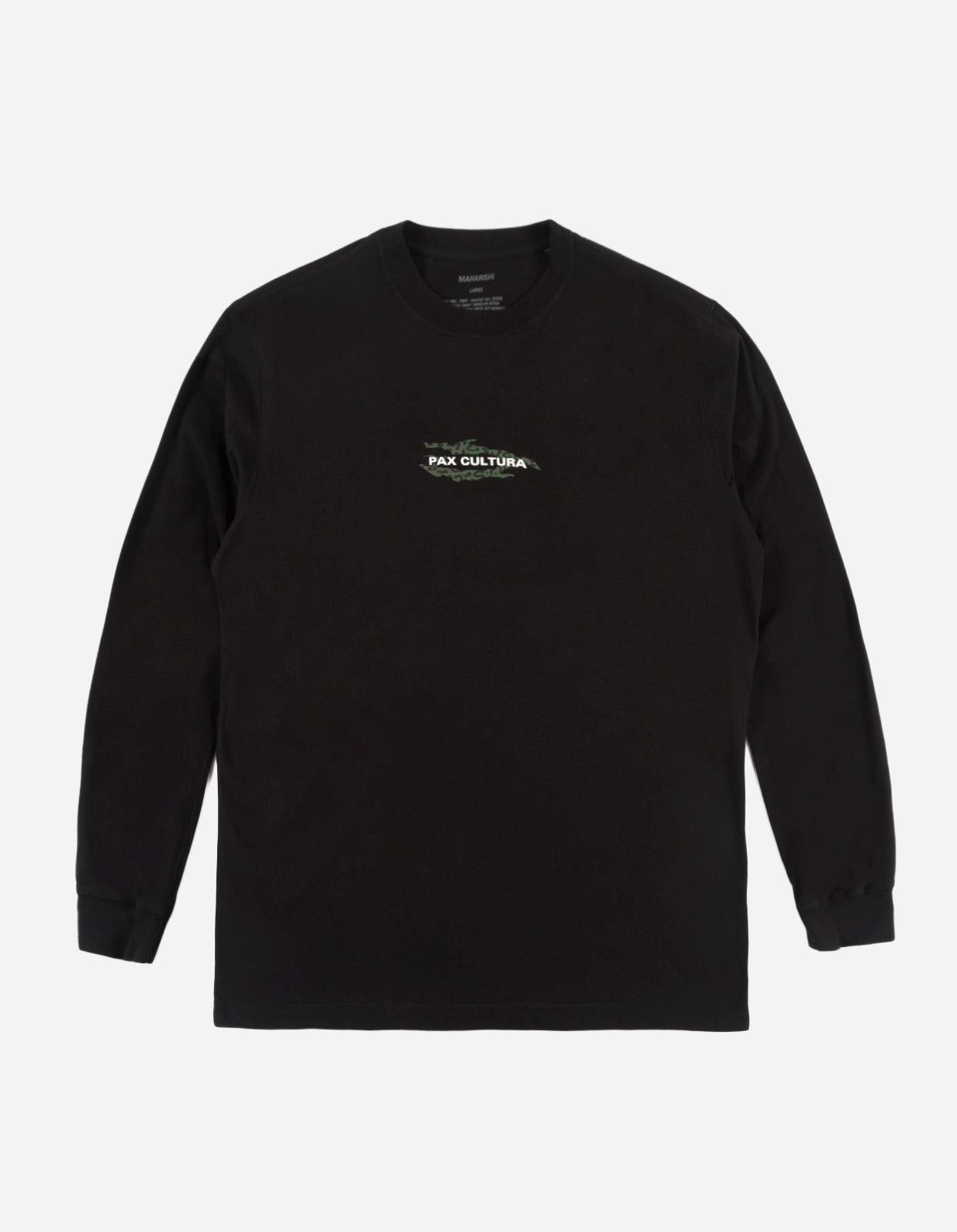 9027 Tigard Miltype L/S T-Shirt Black