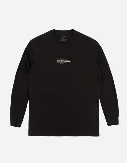 9027 Tigard Miltype L/S T-Shirt Black
