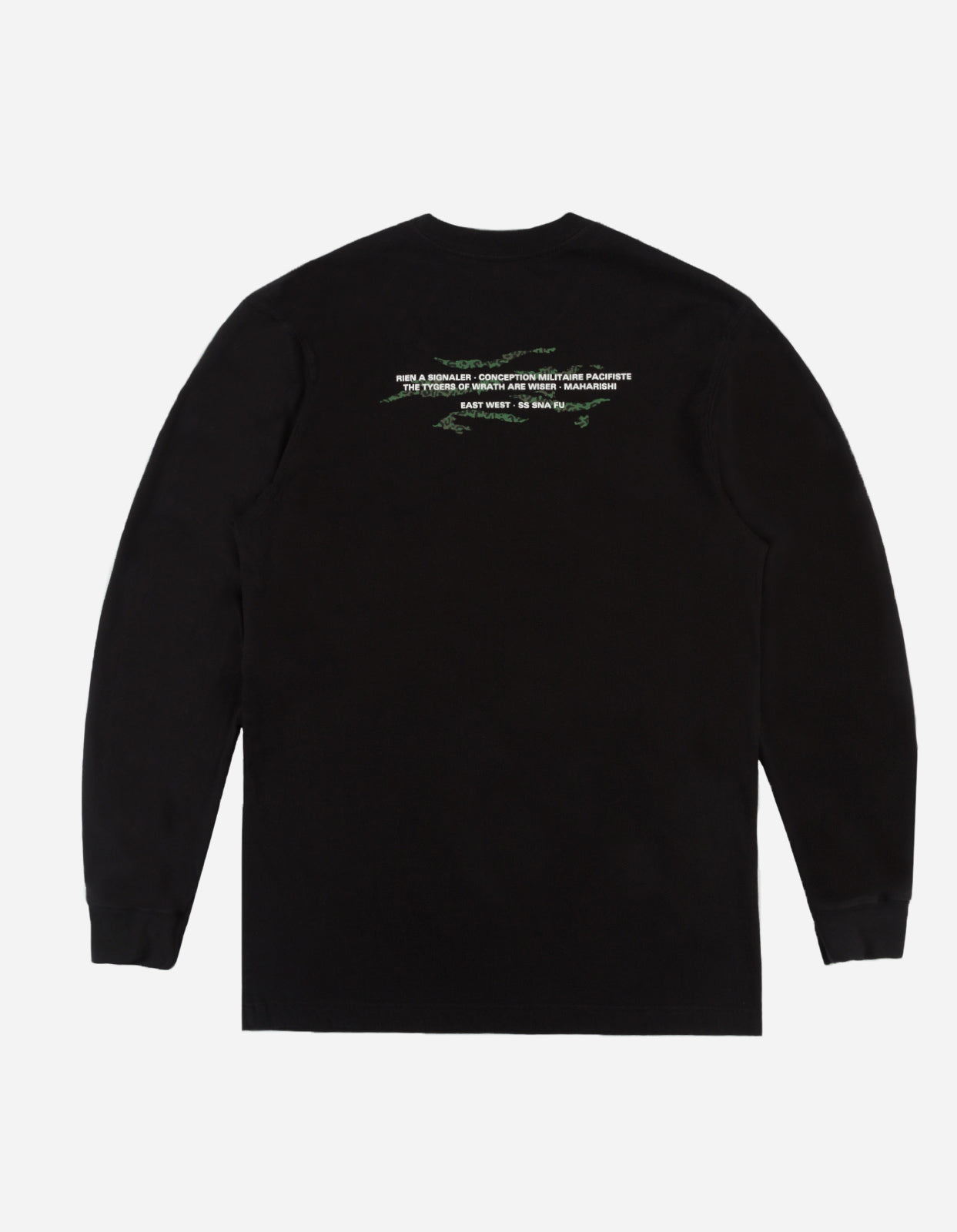 9027 Tigard Miltype L/S T-Shirt Black