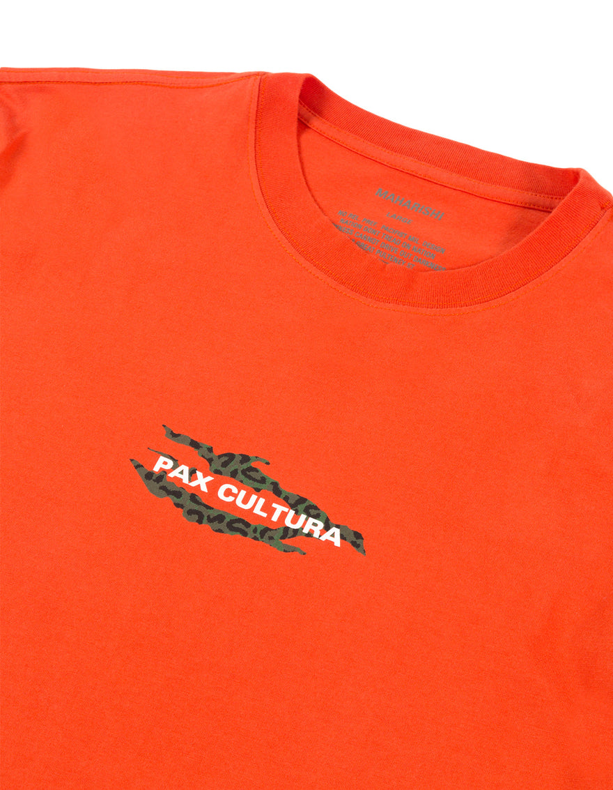 9027 Tigard Miltype L/S T-Shirt Blaze Orange