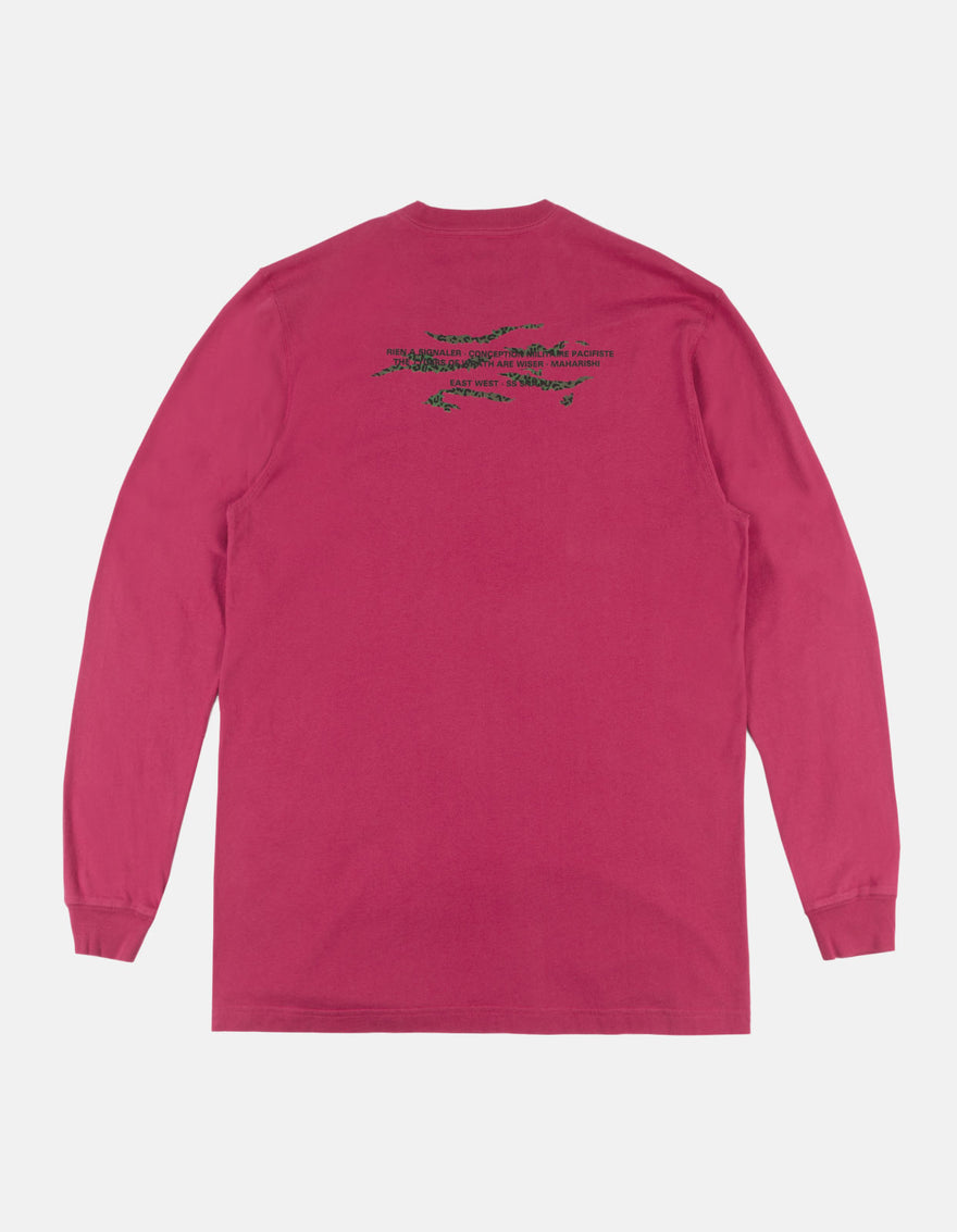 9027 Tigard Miltype L/S T-Shirt Infared