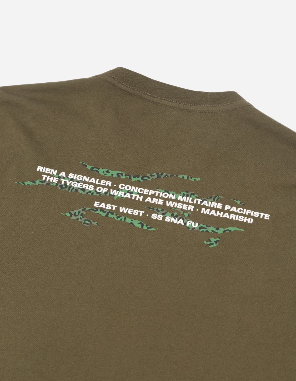9027 Tigard Miltype L/S T-Shirt Mill Olive