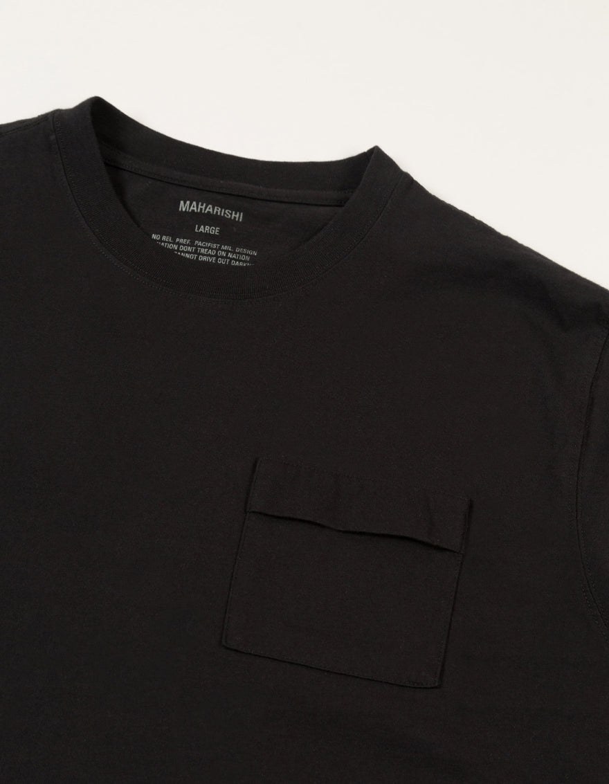 9067 Repeter Miltype L/S T-Shirt Black