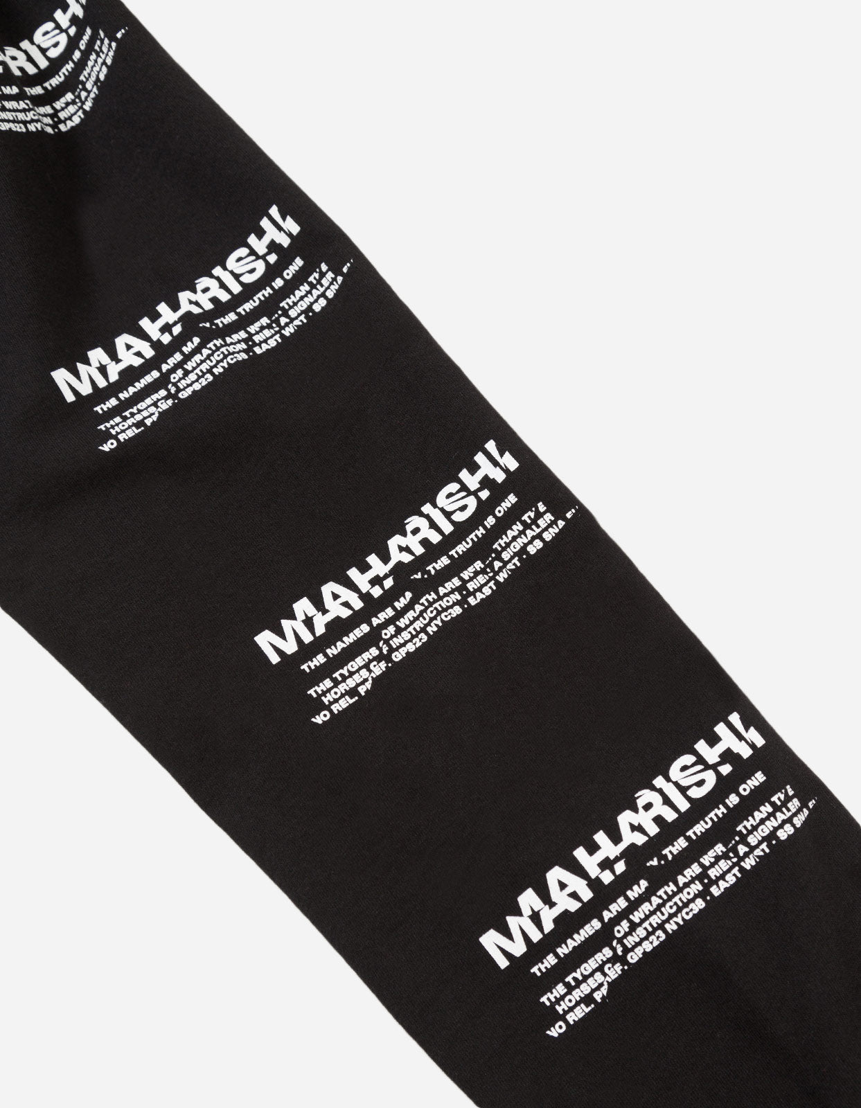 9067 Repeter Miltype L/S T-Shirt Black