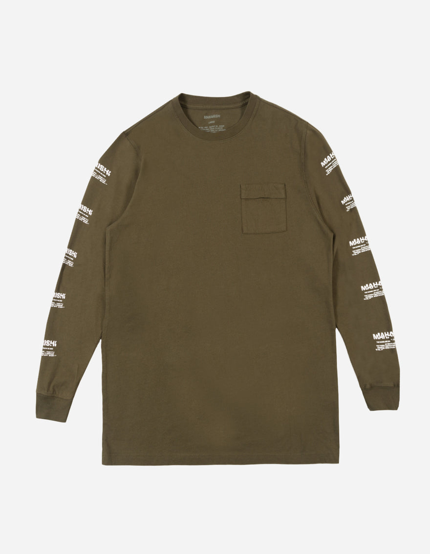 9067 Repeter Miltype L/S T-Shirt Mill Olive