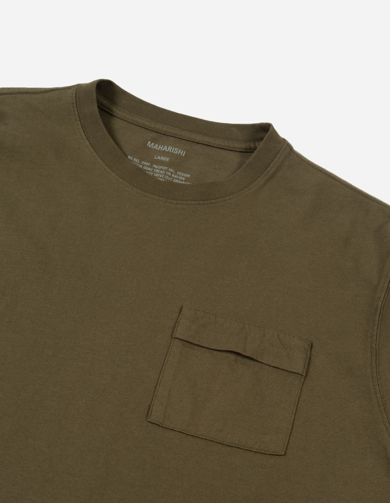9067 Repeter Miltype L/S T-Shirt Mill Olive