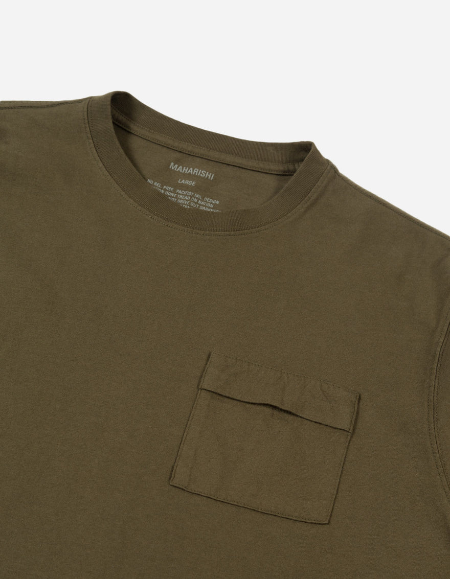 9067 Repeter Miltype L/S T-Shirt Mill Olive