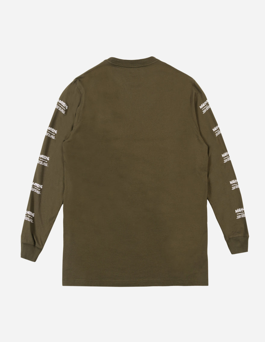 9067 Repeter Miltype L/S T-Shirt Mill Olive