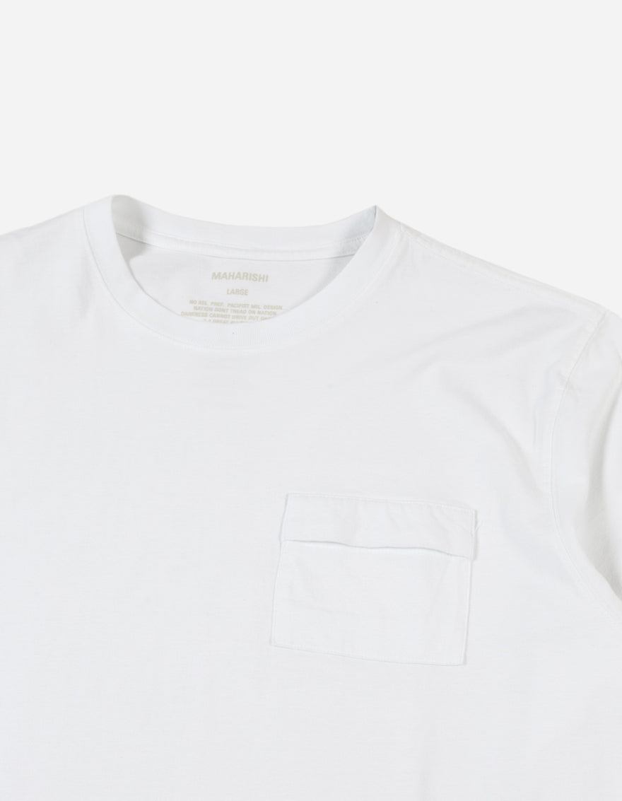 9067 Repeter Miltype L/S T-Shirt White