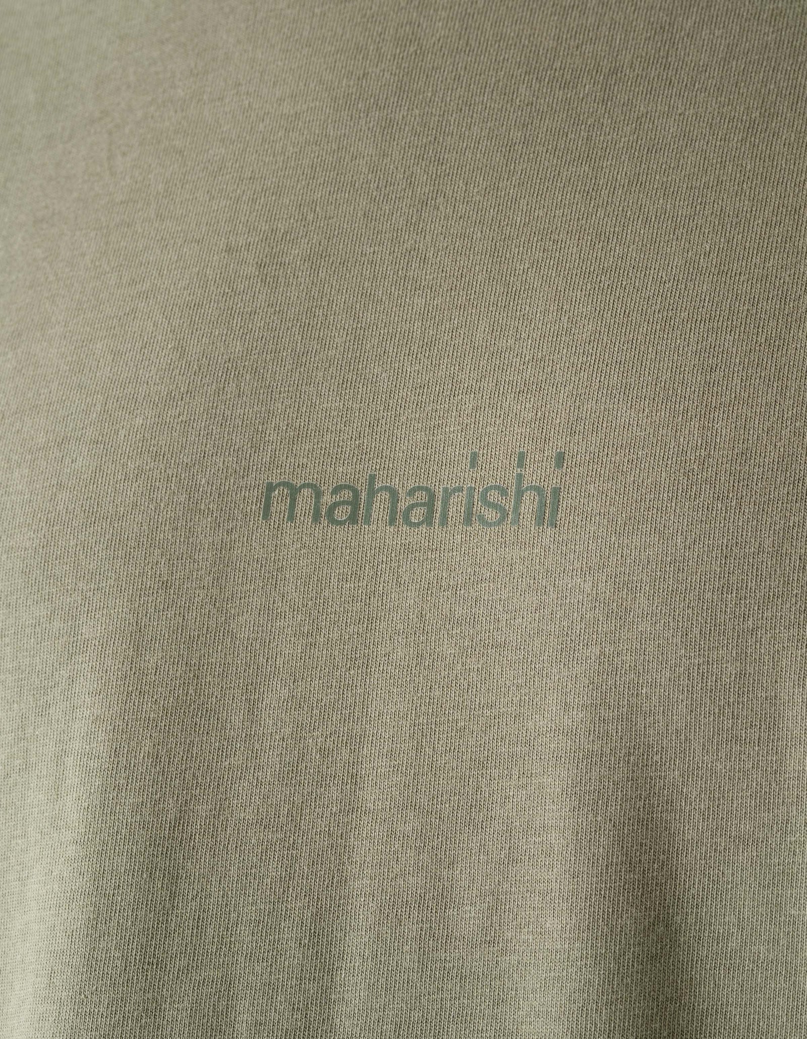6244 Maharishi Reflective S/S T-Shirt Olive OG-107F