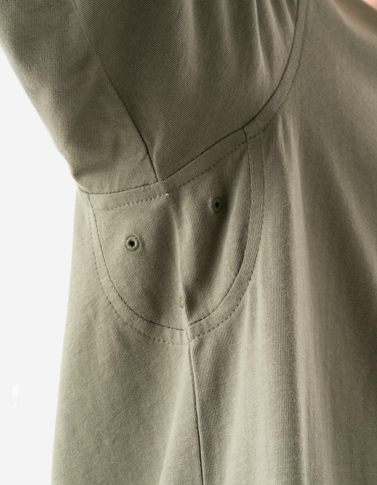 6244 Maharishi Reflective S/S T-Shirt Olive OG-107F