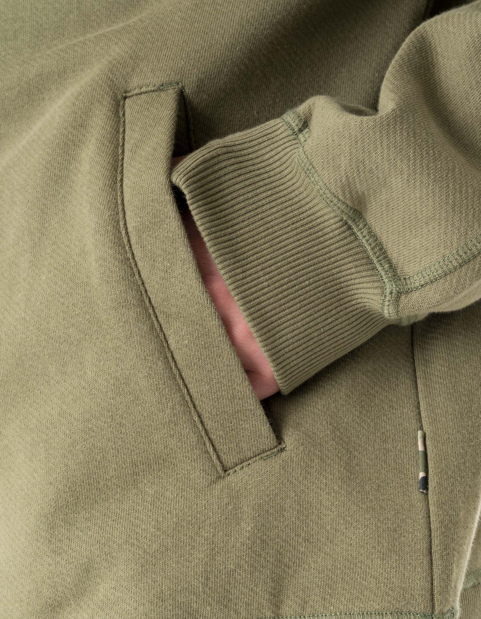 6208 Maha Reflective Hooded Sweat Olive OG-107F