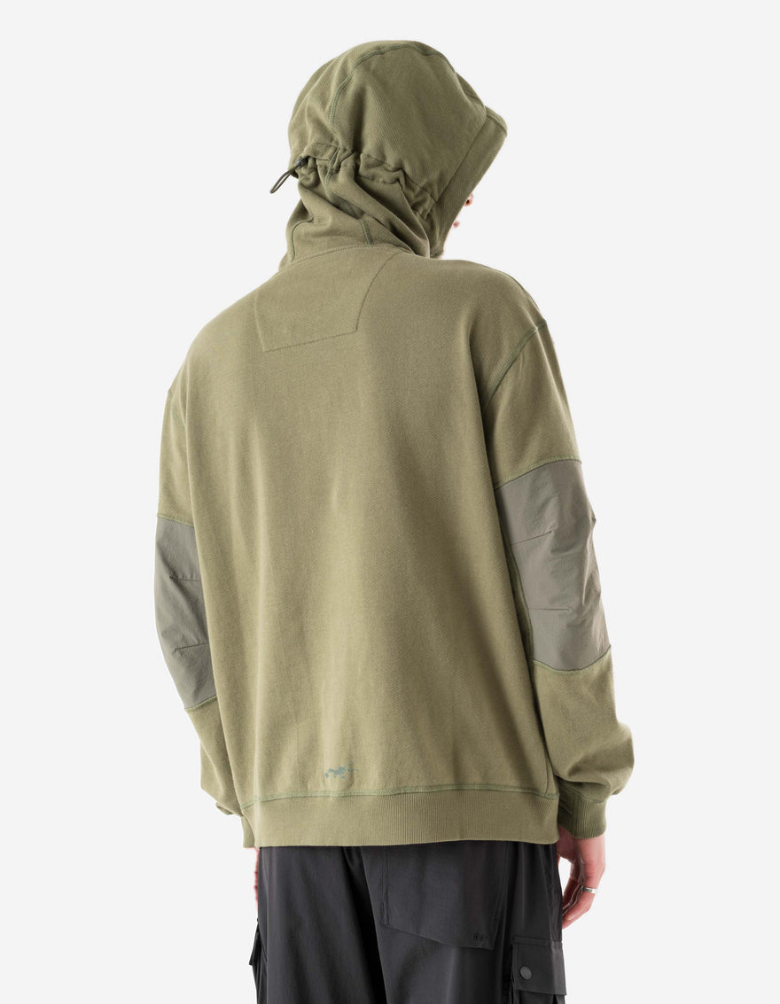 6208 Maha Reflective Hooded Sweat Olive OG-107F