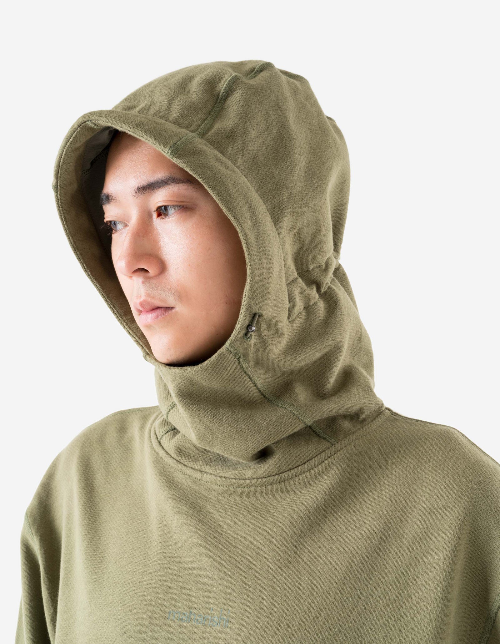6208 Maha Reflective Hooded Sweat Olive OG-107F