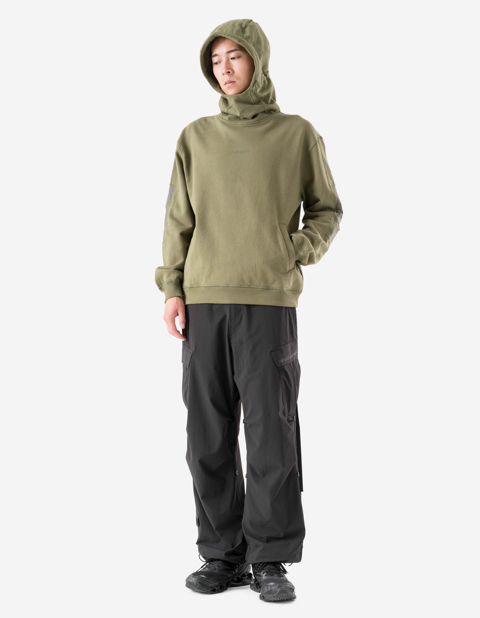 6208 Maha Reflective Hooded Sweat Olive OG-107F