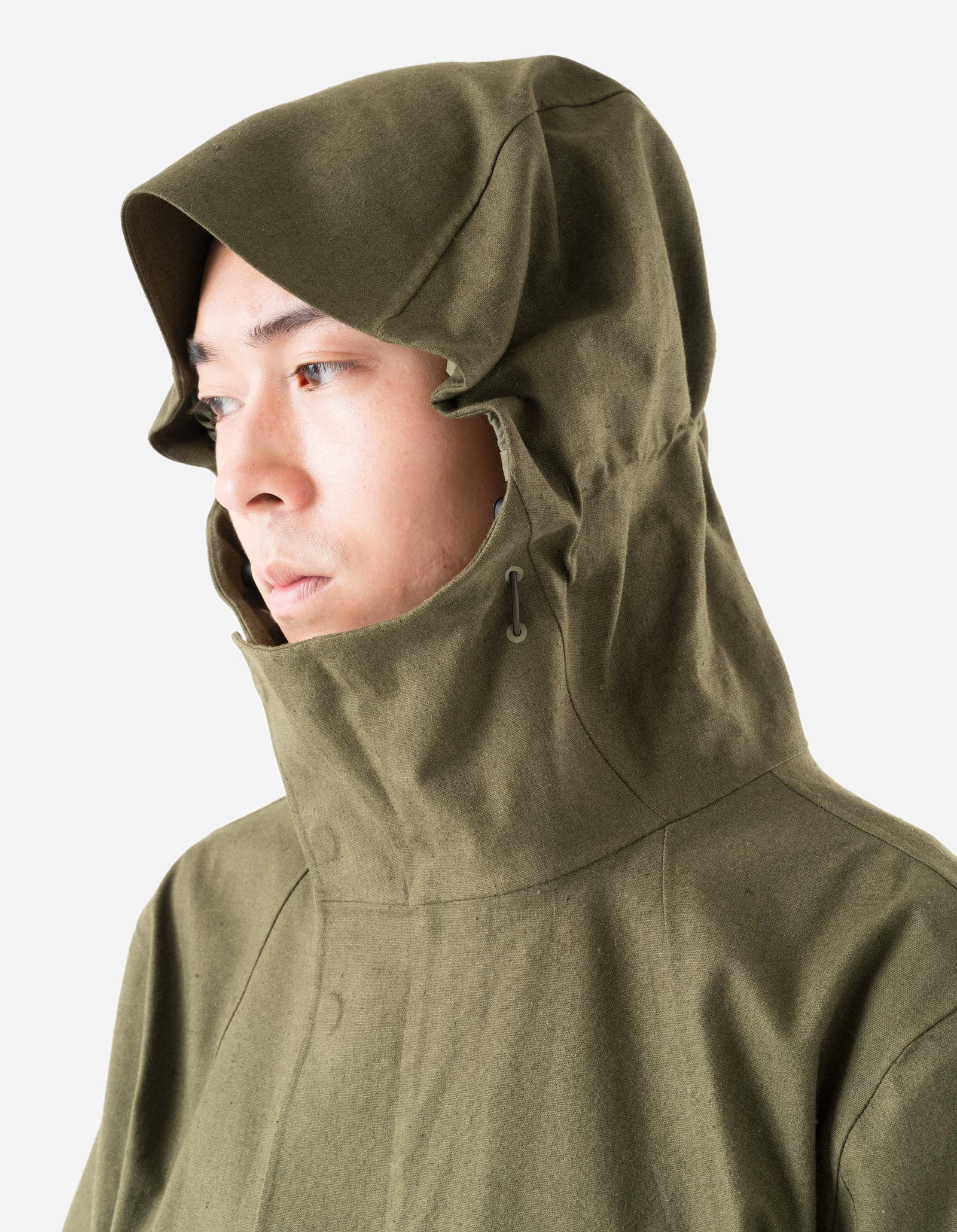 1586 Seam Sealed Hanbok Jacket Olive OG-107F